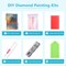 Sunset Beach Diamond Painting Kits for Adults, DIY 5D Sunset Landscape Diamond Art Kits, Landscape Paint with Diamonds Gem Art Full Round Drill Home Wall Decor